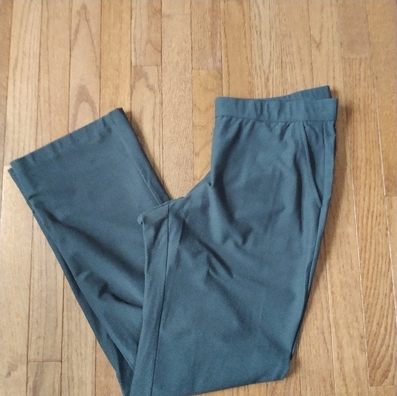 Eileen Fisher Olive Straight Leg Pants M - Picture 5 of 13